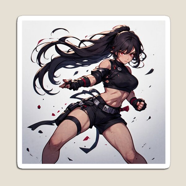 Item preview, Crimson Shadow Anime Warrior designed and sold by Adityavanjre.
