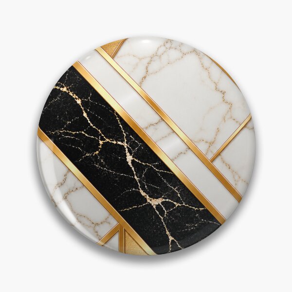 Item preview, Golden and Black Marbel geometry design designed and sold by Afnan Store.