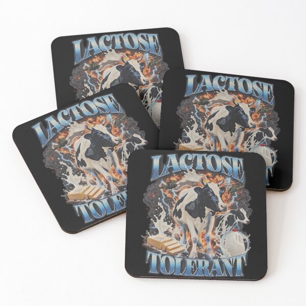 Item preview, Lactose Tolerant Cow Milk Explosion Vintage Dairy Humor designed and sold by AmiGraph.