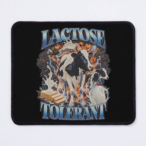 Item preview, Lactose Tolerant Cow Milk Explosion Vintage Dairy Humor designed and sold by AmiGraph.