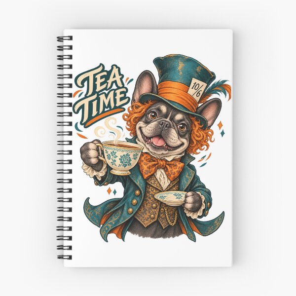 Item preview, Tea Time French Bulldog Gentleman designed and sold by ArtikaCreative.