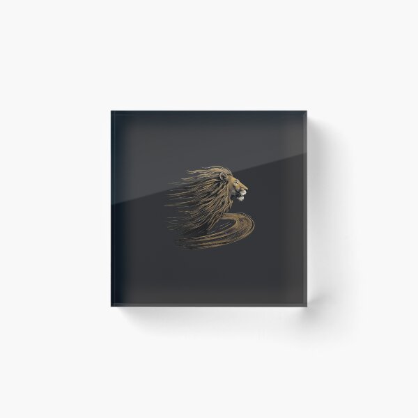 Item preview, The Marathon Stalker Golden Lion Running Track Motion Speed design designed and sold by Bennie Singh.