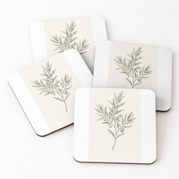 Item preview, Vintage Olive Branch - Minimalist Botanical Illustration designed and sold by PrintWavePro.