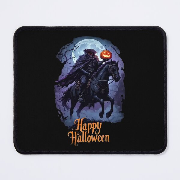 Item preview,  Headless Horseman Happy Halloween Gothic Horror Art designed and sold by InkShiftLabs.