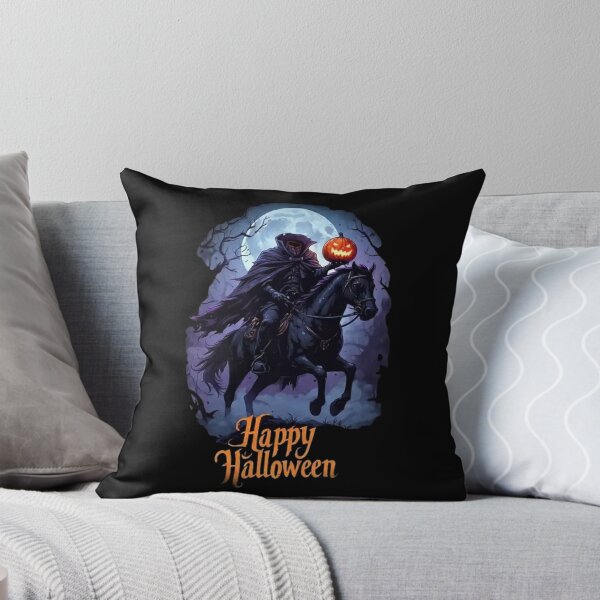 Item preview,  Headless Horseman Happy Halloween Gothic Horror Art designed and sold by InkShiftLabs.