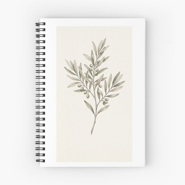 Item preview, Vintage Olive Branch - Minimalist Botanical Illustration designed and sold by PrintWavePro.