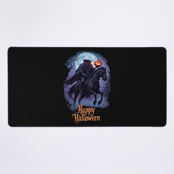 Item preview,  Headless Horseman Happy Halloween Gothic Horror Art designed and sold by InkShiftLabs.