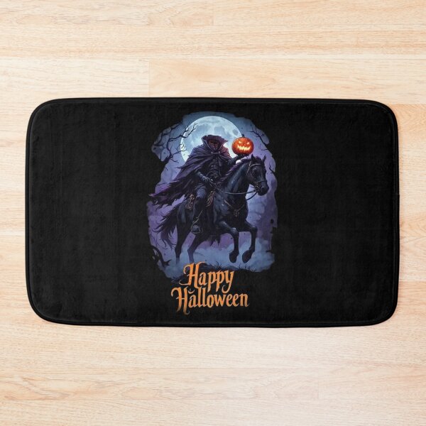 Item preview,  Headless Horseman Happy Halloween Gothic Horror Art designed and sold by InkShiftLabs.