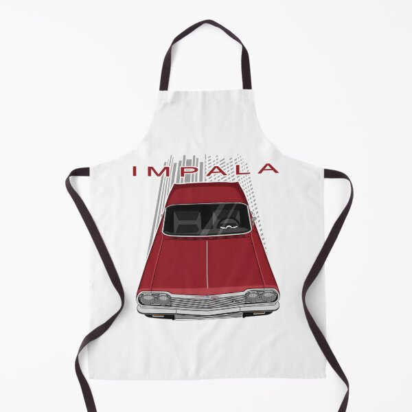Item preview, Classic Chevrolet Impala SS in Palomar Red Vintage Muscle Car Design designed and sold by MidasMitty.