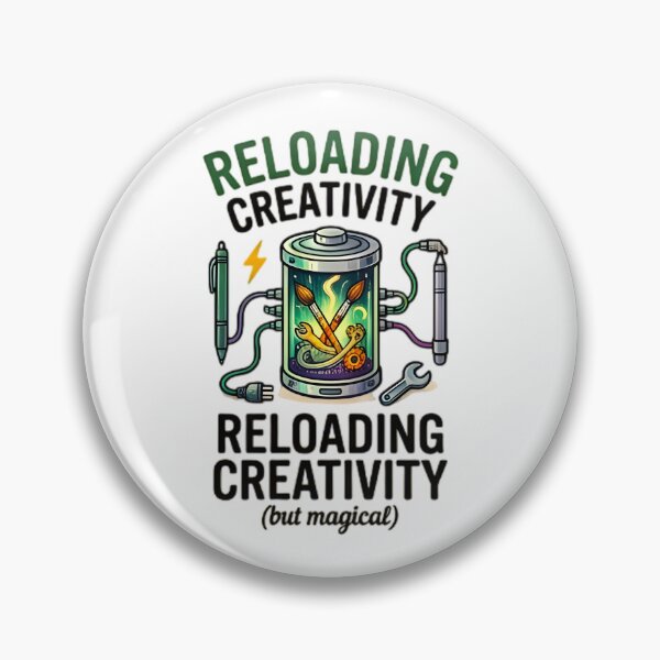 Item preview, Reloading Creativity Magic Battery Designer Art designed and sold by Pyt27.
