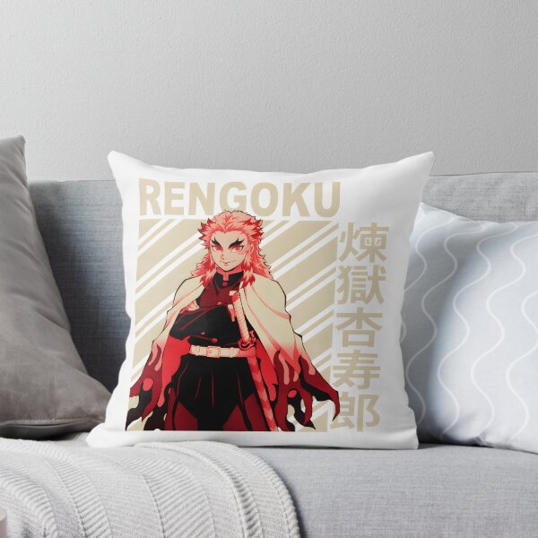 Item preview, Rengoku Kyojuro Vintage Style Illustration with Bold Flame Design designed and sold by fanepatent.