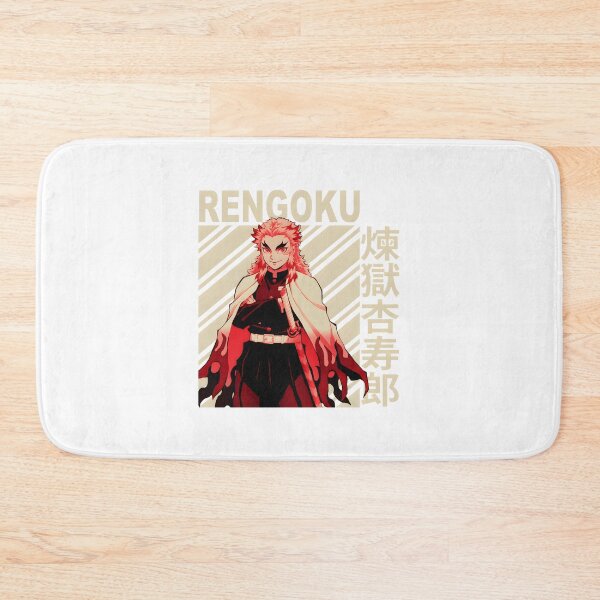 Item preview, Rengoku Kyojuro Vintage Style Illustration with Bold Flame Design designed and sold by fanepatent.