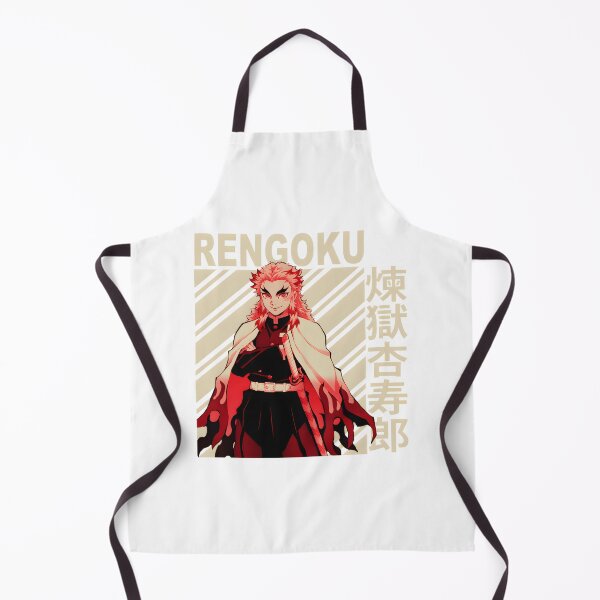 Item preview, Rengoku Kyojuro Vintage Style Illustration with Bold Flame Design designed and sold by fanepatent.