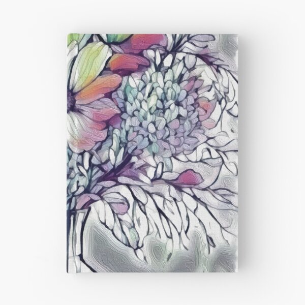 Item preview, Flowers Bouquet in a Crystal Vase - 2 designed and sold by Anas Arts.