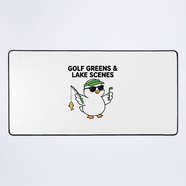Item preview, Golf Greens & Lake Scenes - Golf & Lake House Dad Gift designed and sold by ismai6.