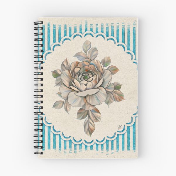 Item preview, Roses Trapped with Striped Background designed and sold by Anas Arts.