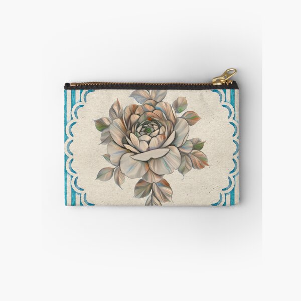 Item preview, Roses Trapped with Striped Background designed and sold by Anas Arts.