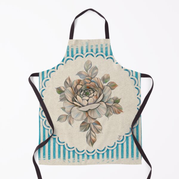 Item preview, Roses Trapped with Striped Background designed and sold by Anas Arts.