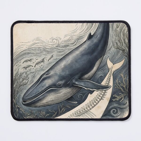 Item preview, Vintage Whale Wall Art – Antique Natural History Marine Illustration designed and sold by ZyxDes.