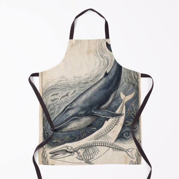 Item preview, Vintage Whale Wall Art – Antique Natural History Marine Illustration designed and sold by ZyxDes.