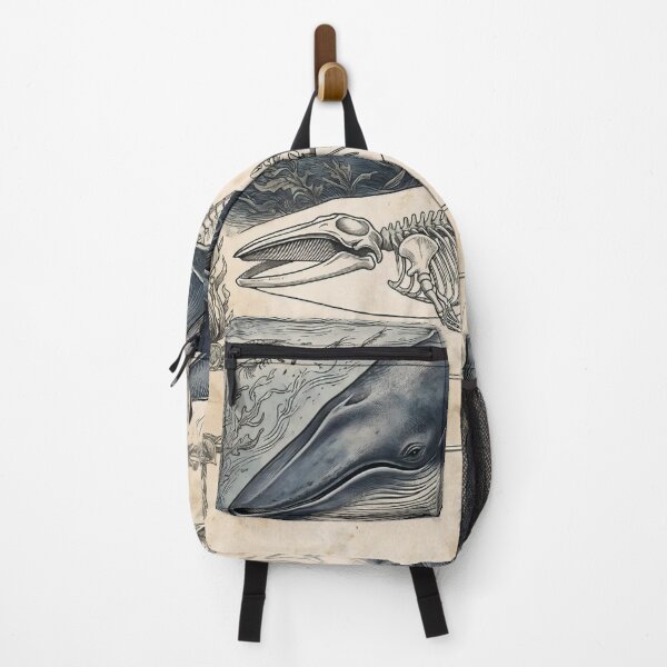 Item preview, Vintage Whale Wall Art – Antique Natural History Marine Illustration designed and sold by ZyxDes.