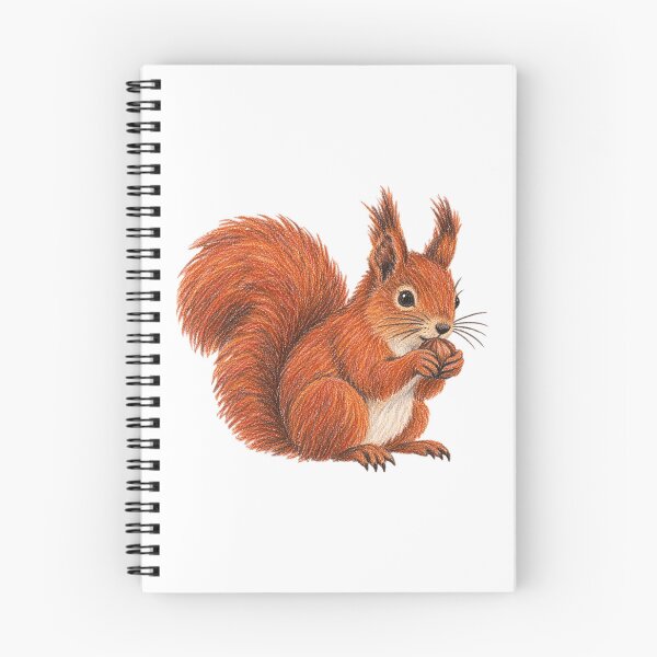 Item preview, Red squirrel – forest animal designed and sold by JOANNASKAH.