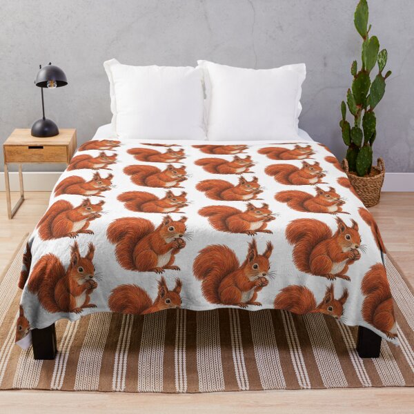 Item preview, Red squirrel – forest animal designed and sold by JOANNASKAH.