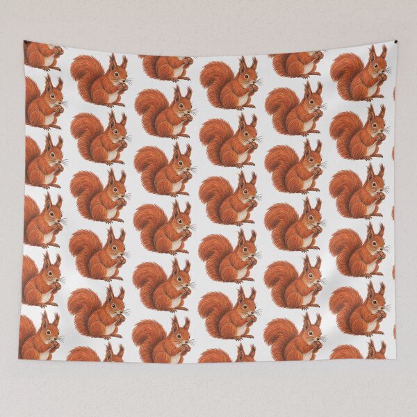 Item preview, Red squirrel – forest animal designed and sold by JOANNASKAH.