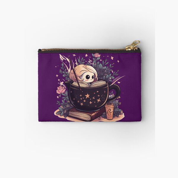 Item preview, A sorceress in a cup; Halloween art – 04 designed and sold by MadamPaperHazel.