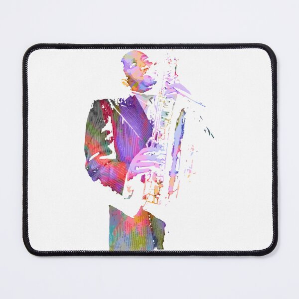 Item preview, Lester Young Jazz Tenor Saxophonist Classic Musician Portrait Design designed and sold by momobay2004.