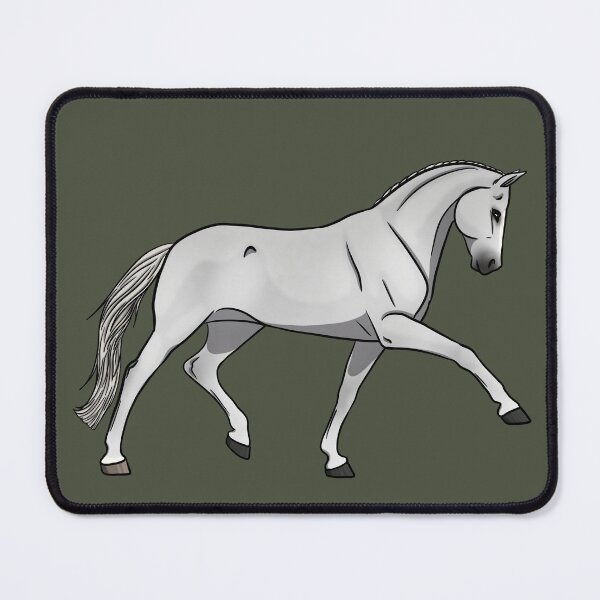 Item preview, White Grey Hanoverian designed and sold by Old Water Cryptid .
