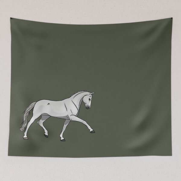 Item preview, White Grey Hanoverian designed and sold by Old Water Cryptid .