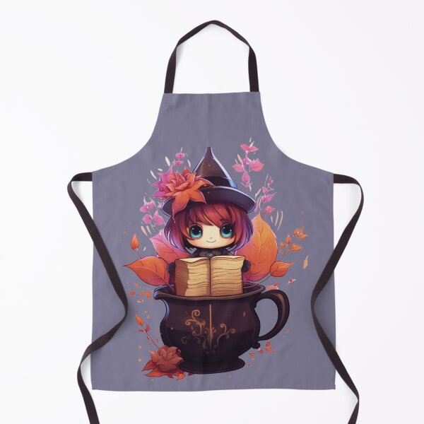 Item preview, A sorceress in a cup; Halloween art – 02 designed and sold by MadamPaperHazel.