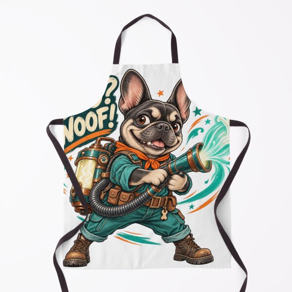 Item preview, Boo Woof French Bulldog Ghost Hunter designed and sold by ArtikaCreative.