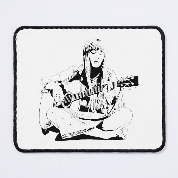 Item preview, Joni Mitchell Inspired Minimalist Line Art Design designed and sold by momobay2004.