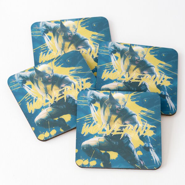 Item preview,  Wolverine Marvel X-Men Paint Splatter Graphic Poster    designed and sold by Shopunte.
