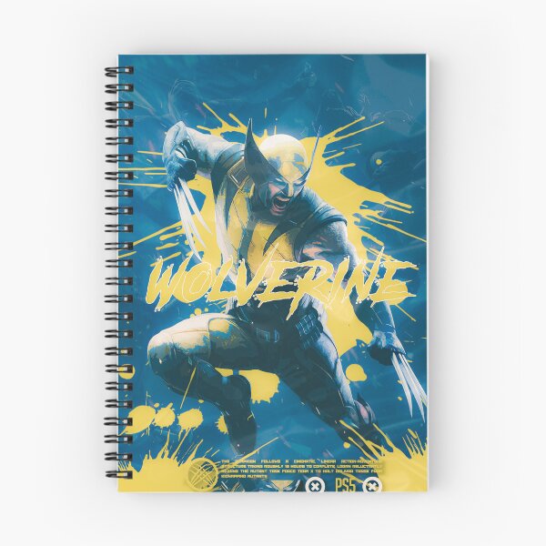 Item preview,  Wolverine Marvel X-Men Paint Splatter Graphic Poster    designed and sold by Shopunte.