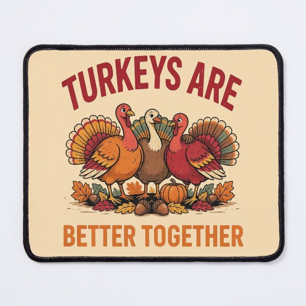 Item preview, Celebrate Thanksgiving with Three Turkeys designed and sold by WikaKowalczyk.