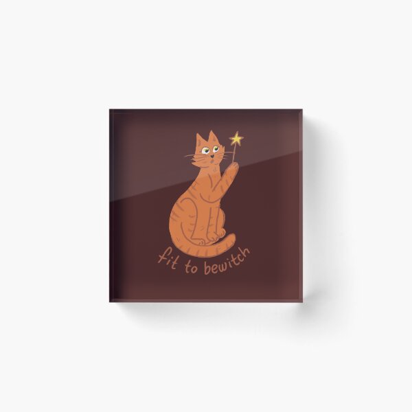 Item preview, Fit to Bewitch Orange Cat designed and sold by DanuskaArt.