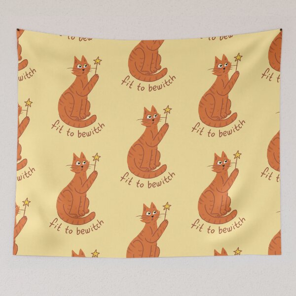 Item preview, Fit to Bewitch Orange Cat designed and sold by DanuskaArt.