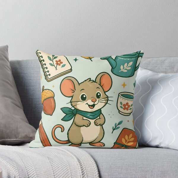 Item preview, Everyday Joys Woodland Mouse Illustration designed and sold by Fun2Fentastic.