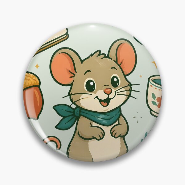 Item preview, Everyday Joys Woodland Mouse Illustration designed and sold by Fun2Fentastic.