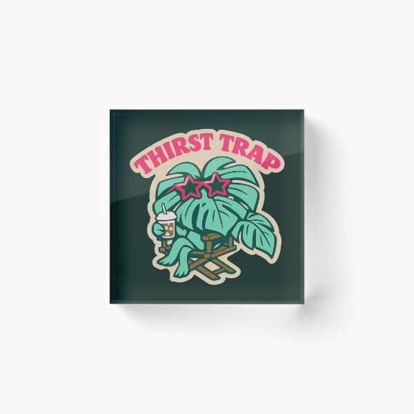 Item preview, Retro Thirst Trap Monstera Plant Iced Coffee  designed and sold by KungPowUnicorn.
