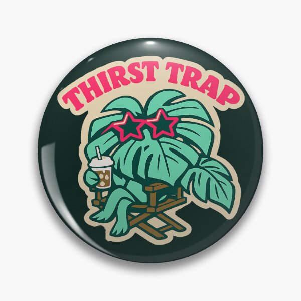 Item preview, Retro Thirst Trap Monstera Plant Iced Coffee  designed and sold by KungPowUnicorn.