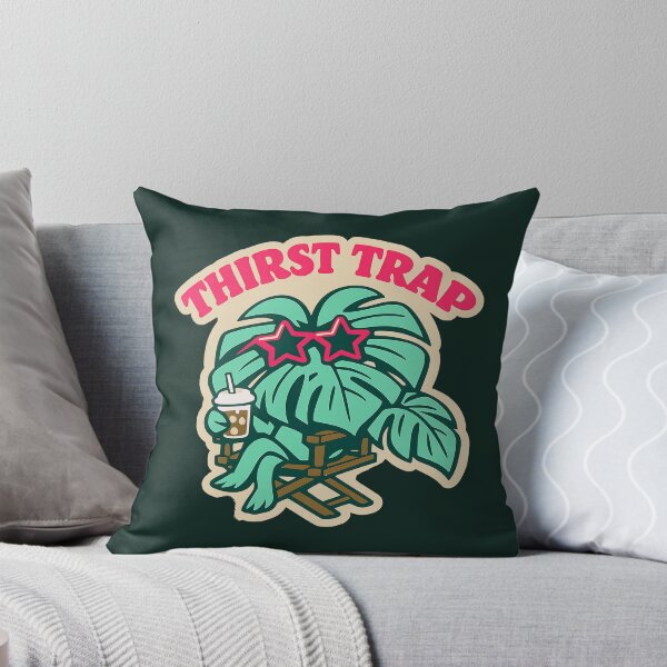 Item preview, Retro Thirst Trap Monstera Plant Iced Coffee  designed and sold by KungPowUnicorn.