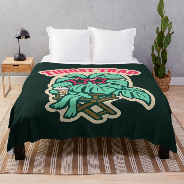 Item preview, Retro Thirst Trap Monstera Plant Iced Coffee designed and sold by KungPowUnicorn.