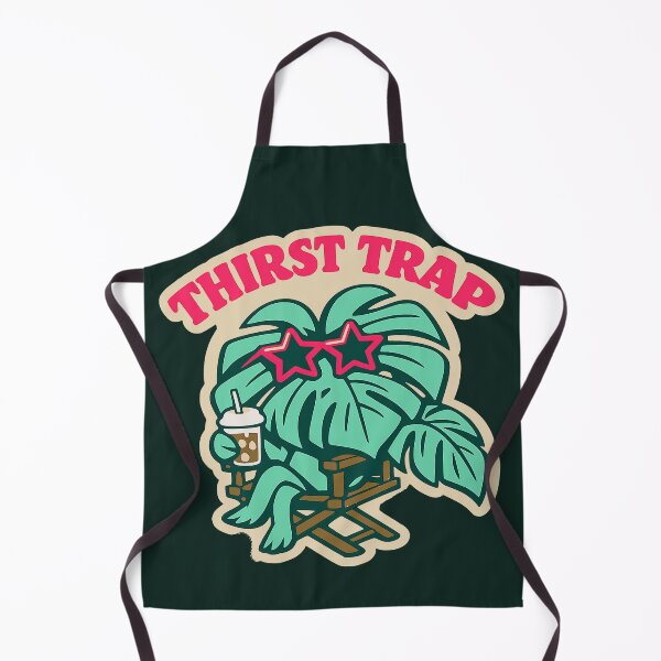 Item preview, Retro Thirst Trap Monstera Plant Iced Coffee  designed and sold by KungPowUnicorn.