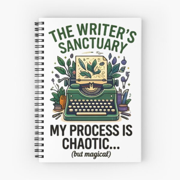 Item preview, The Writer's Sanctuary Vintage Typewriter Book Art designed and sold by Pyt27.