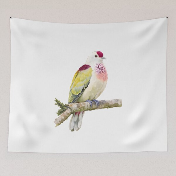 Item preview, Many-colored Fruit Dove (Ptilinopus perousii) designed and sold by HOMETOWN86.