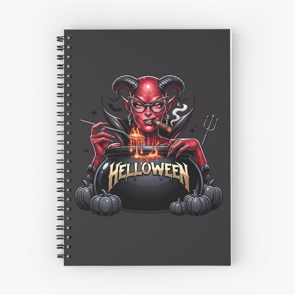 Item preview, Halloween She Devil Cigar Cauldron Pitchfork designed and sold by Voodoo Store Paranormal Collections.